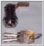 Door Lock Assembly, with 2 keys  -  TR5-250-6