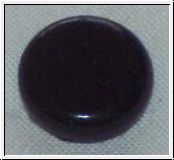 Cap, pocket screw, black, door fitting  -  TR4/4A, TR5-250-6