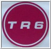 Cap Decal 'TR6', self adhesive  -  TR6