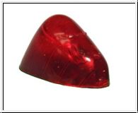 Lens, tail lamp, red  -  MGA, Sprite Midget, TR2-3A, XK140/150