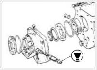 Dichtung Tachometer-Antriebsritzel Getriebe - E-Type 4.2, MK2