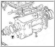 Lager Rückseite Getriebe Hauptwelle - XK, E-Type, MK2, Div