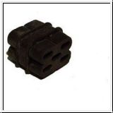 Connector 10 way, female, block connector  -  XK, all models