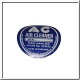 Air cleaner badge  -  XK120/140/150