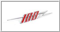 Front grille badge '100'  -  AH BH BN1-BN2
