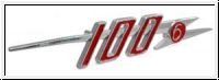 Front grille badge '100'  -  AH BH BN4-BN6