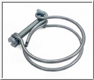 Clip, cooling hose, radiator, wire type  -  AH BH BN1-BJ8