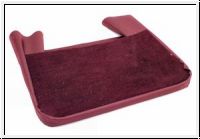 Cover assembly, parcel shelf, red  -  AH BH BN4-BJ7