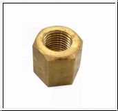 Brass nut, manifold to cylinder head  -  AH BH BN4-BJ8