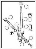 Cork ring, fulcrum pin, lower, king pin  -  AH BH BN1-BJ8