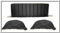 Rear seat covers, set, leather, G  -  AH BH BJ7