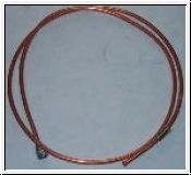 Pipe, master cylinder to hose, steel, RHD  -  TR4, TR5-250-6