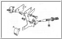 Choke-Kabel (Zwillingskabel) - E-Type S3 5.3 V12