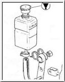 Clutch fluid reservoir cap, square bottle - E-Type S1/S2/S3, Mis