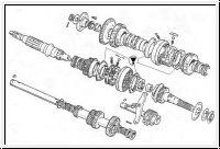 Synchronring 4-Ganggetriebe - E-Type S1/S2 4.2/S3, MK2, Div