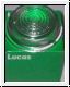 Lens, clear, glass, flat, flasher light lamp  -  TR2, TR3