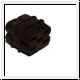 Connector 10 way, female, block connector  -  XK, all models