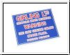 Warning sticker, Girling, brake fluid reservoir  -  AH BH BN1-BJ