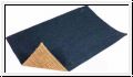 Carpet material, blue, per metre  -  AH BH BN1-BJ8