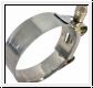 Super clamp, 59-63mm, stainless steel  -  AH BH BN1-BJ8