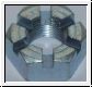 Nut, slotted, hub to axle shaft  -  TR2-4A, TR5-250-6
