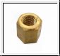 Brass nut, manifold to cylinder head  -  AH BH BN4-BJ8