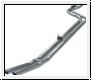 Tail pipe, stainless steel, exhaust system  -  AH BH BN4-BJ7