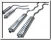 Exhaust system, 2'', stainless steel  -   AH BH BJ8