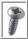 Screw, self-tapping, stainless steel, door capping  -  AH BH BN1
