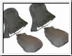 Seat cover set, front, leather, A  -  AH BH BN1-BN4