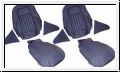 Seat cover set, front, leather, B  -  AH BH BJ8