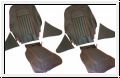 Seat cover set, front, leather, I  -  AH BH BJ8