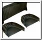 Rear seat covers, set, leather, A  -  AH BH BJ8