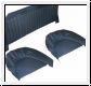 Rear seat covers, set, leather, B  -  AH BH BJ8