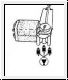 Mounting kit, wiper motor  -  AH BH BN1-BJ8