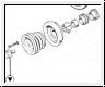 Crankshaft pulley bolt - E-Type S2 5.3 V12, all V12 models