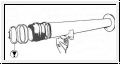 Air trumpet rubber clip, carburettor - E-Type S3 5.3 V12