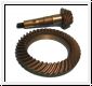 Crown Wheel & Pinion Assembly, 3.7:1  -  TR2-4A, TR250-6